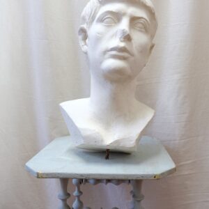 Étude de tête en plâtre